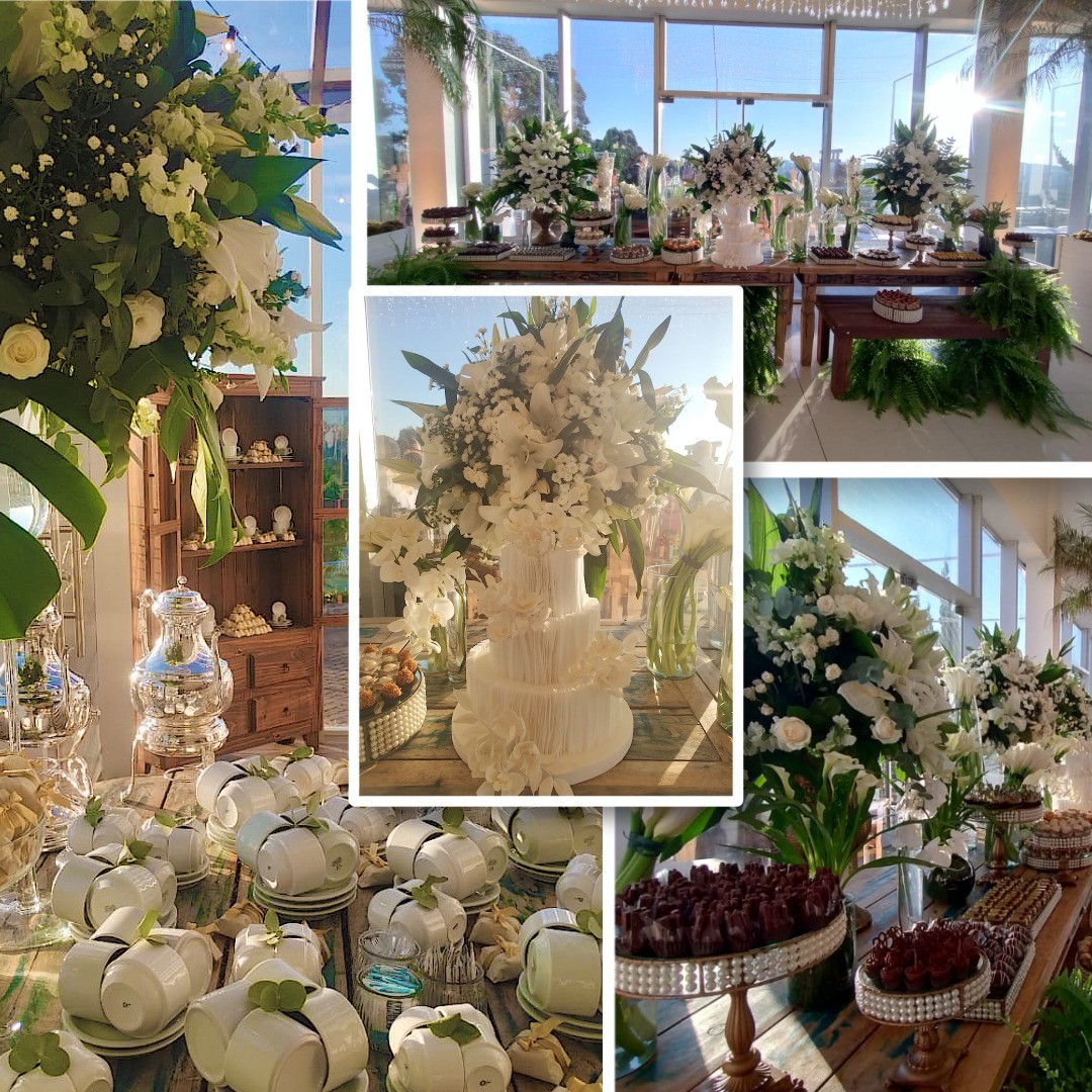 Um toque da decoração especial que a Fer e o Guilherme escolheram para esse final de semana 