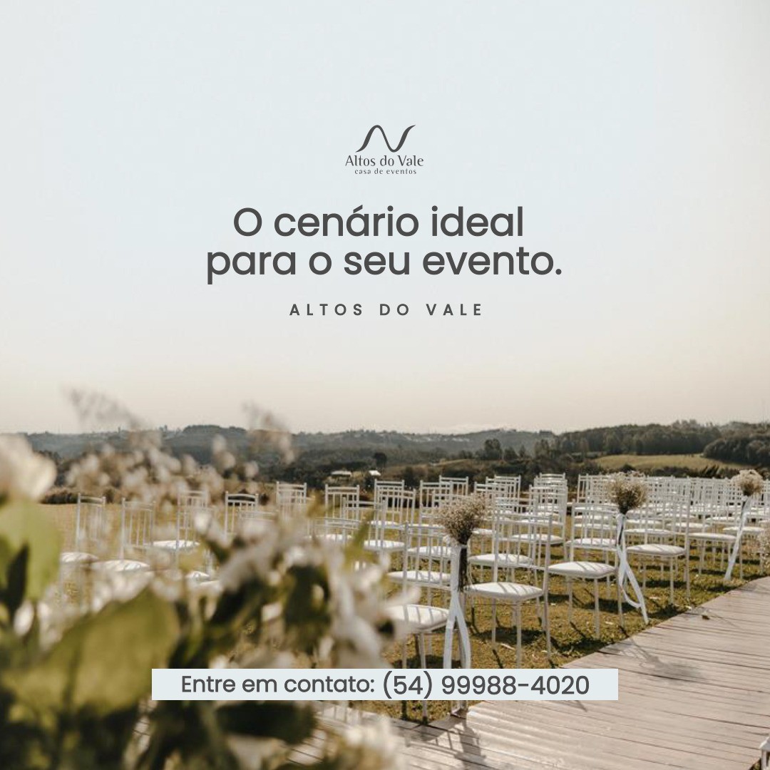 O Cenário Ideal para seu Evento